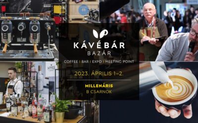 KávéBár Bazár 2023 – kávévilág a Millenárison