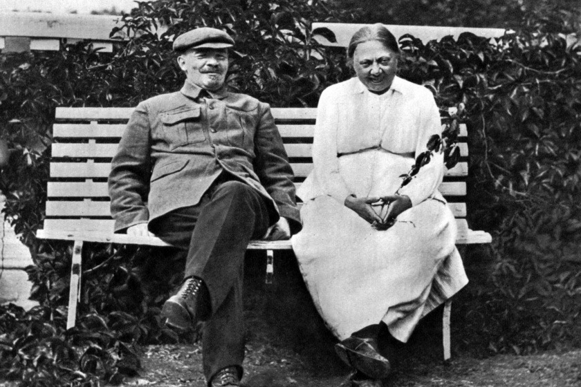 Lenin és Krupszkája