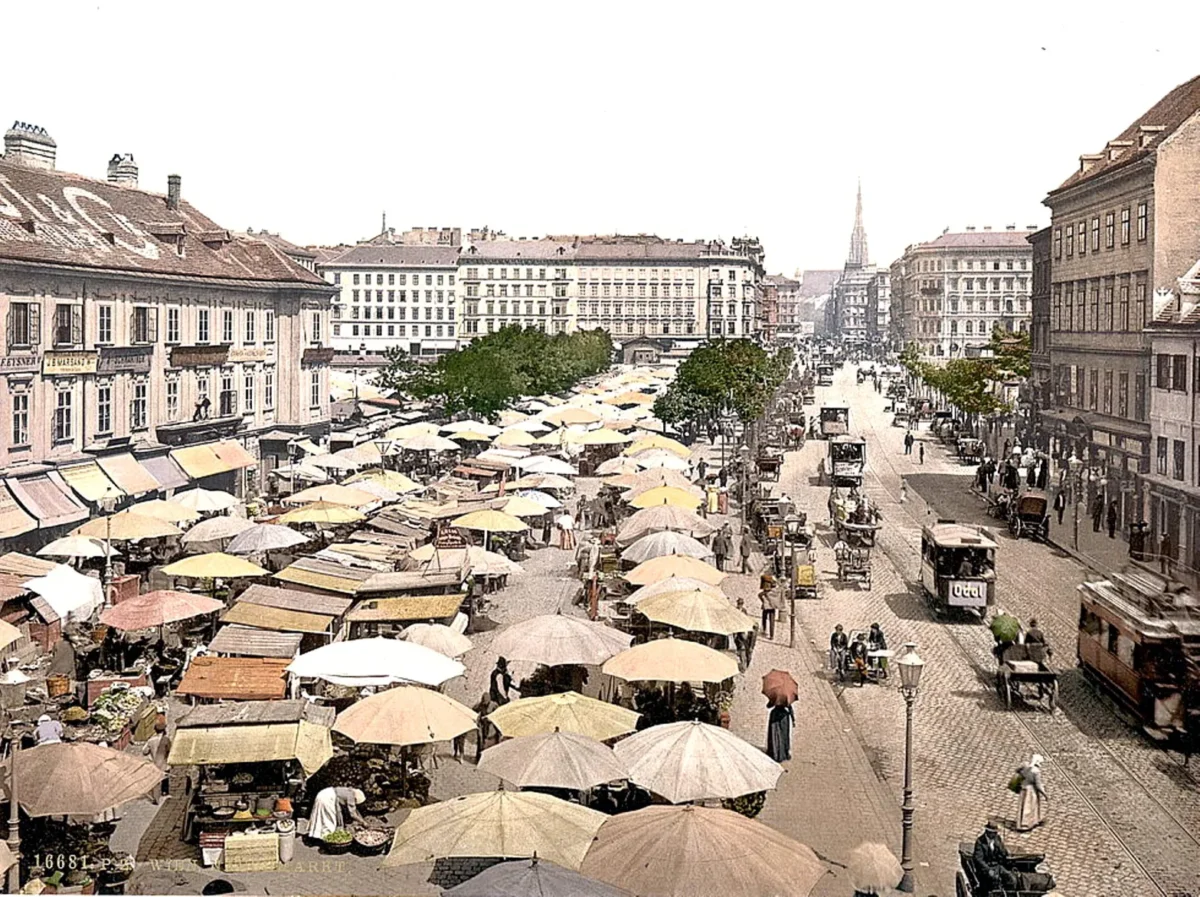 Naschmarkt, 1890