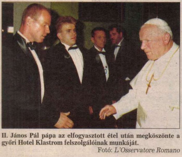 II. Janos Pal papa forras Kisalfold Arcanum